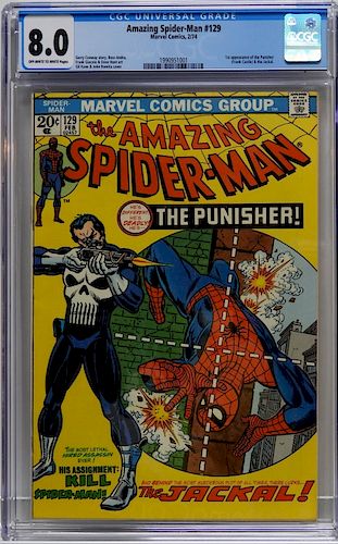 Marvel Comics Amazing Spider-Man #129 CGC 8.0