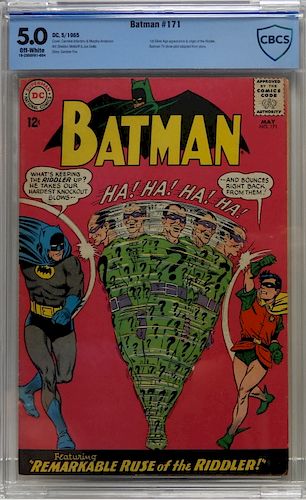 DC Comics Batman #171 CBCS 5.0