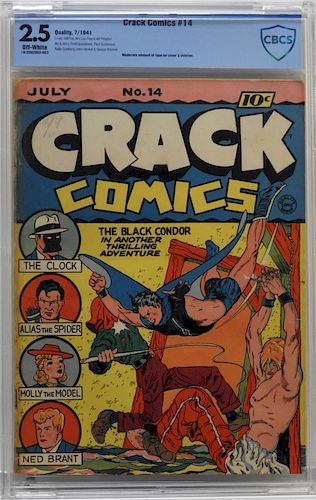 Quality Comics Crack Comics #14 CBCS 2.5