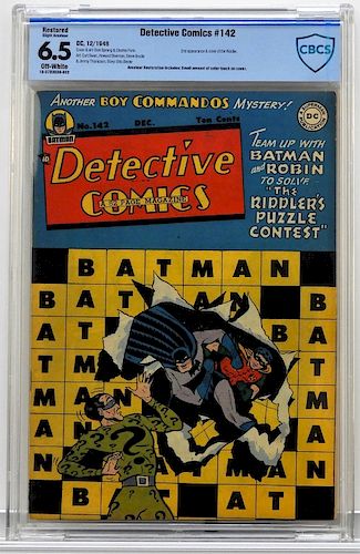 DC Comics Detective Comics #142 CBCS 6.5