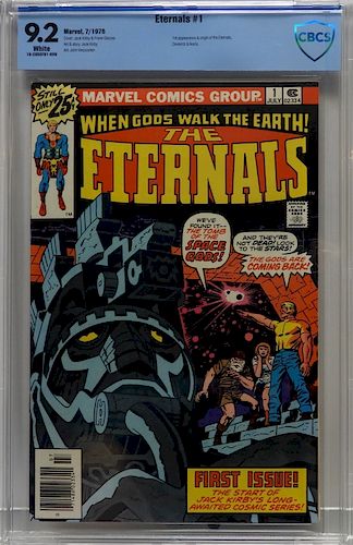 Marvel Comics The Eternals #1 CBCS 9.2