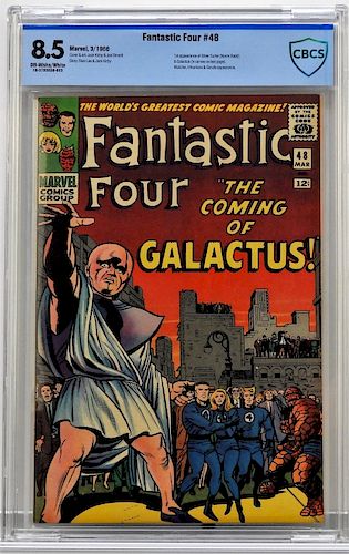 Marvel Comics Fantastic Four #48 CBCS 8.5