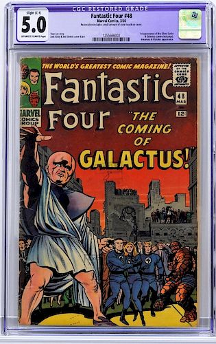 Marvel Comics Fantastic Four #48 CGC 5.0