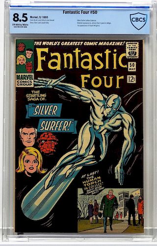 Marvel Comics Fantastic Four #50 CBCS 8.5