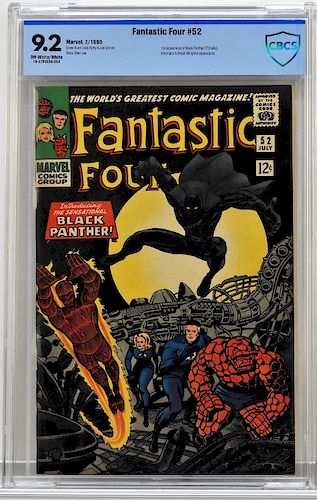 Marvel Comics Fantastic Four #52 CBCS 9.2