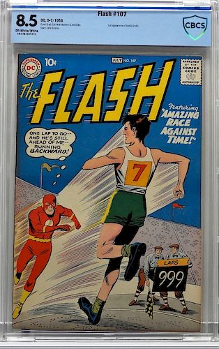 DC Comics Flash #107 CBCS 8.5