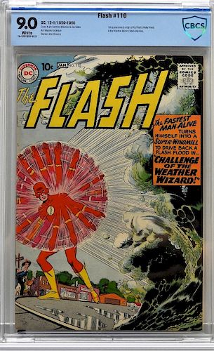 DC Comics Flash #110 CBCS 9.0