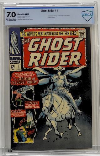 Marvel Comics 1967 Ghost Rider #1 CBCS 7.0