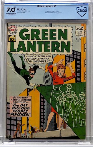 DC Comics Green Lantern #7 CBCS 7.0