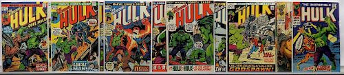 Marvel Comics Incredible Hulk #103-179 Partial Run