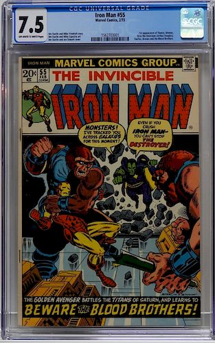 Marvel Comics Iron Man #55 CGC 7.5