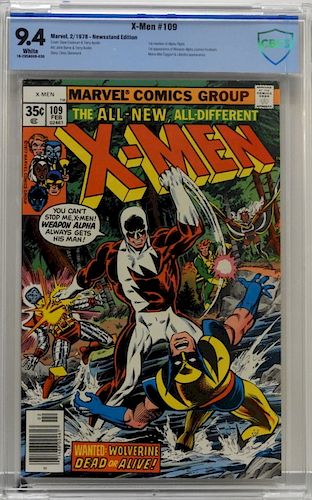 Marvel Comics X-Men #109 CBCS 9.4