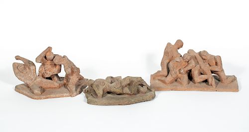 John Begg, Three Ceramic Figural Sculptures