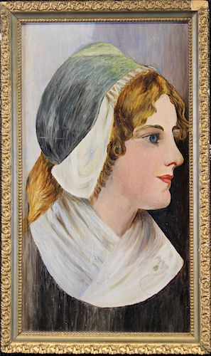 20th C. Portrait of a Young Woman