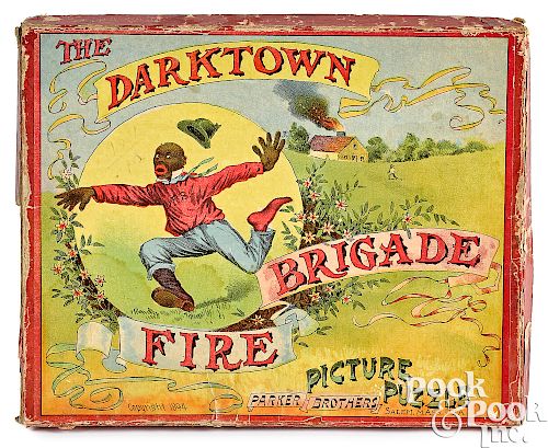 Parker Brothers Darktown Fire Brigade puzzle