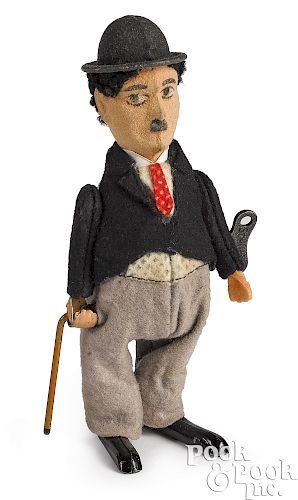 Schuco wind-up Charlie Chaplin figure