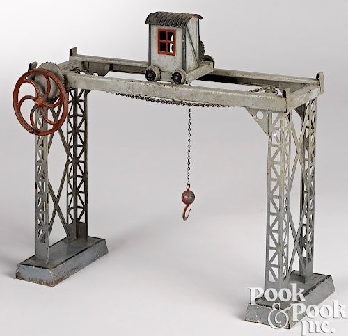 Doll & Cie overhead railway crane steam toy