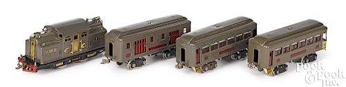 Lionel four-piece train set