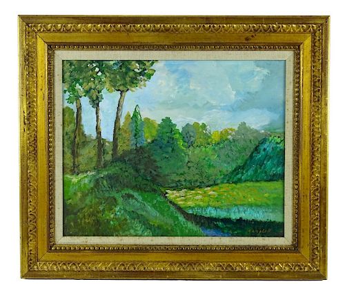 George Campbell Original Landscape Oil Painting