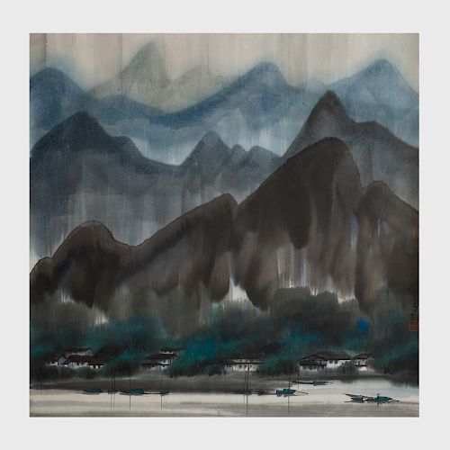 Yang Mingyi (b. 1943): Mountains and River