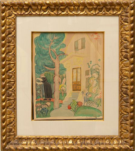 Marguerite Thompson Zorach (1887-1968): The Garden, Provincetown