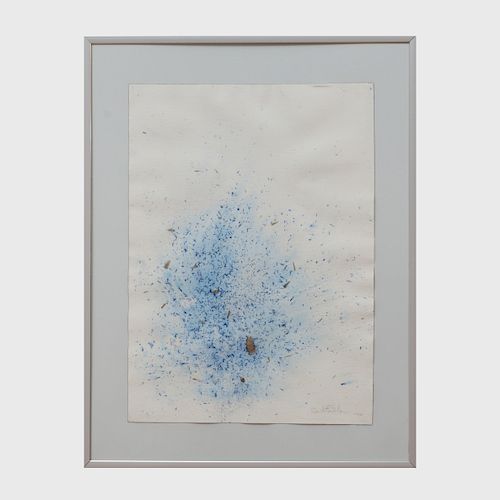 Davide Balula (b. 1978): Watercolor Pencil Sharpened Under the Rain