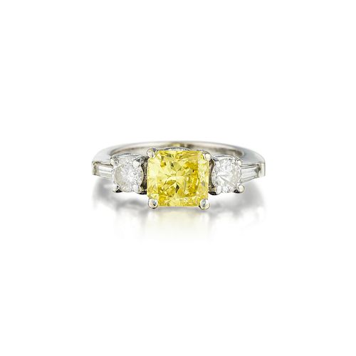 A 14K Gold 1.08-Carat Diamond Ring