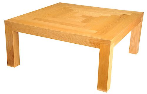 Square Oak Dining or Work Table