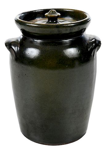 Ben Owen Master Potter Lidded Jar