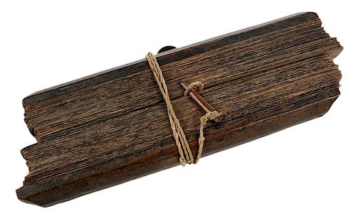 Sanskrit Wood Tablet or Scroll