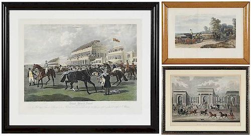 Three Equestrian Prints