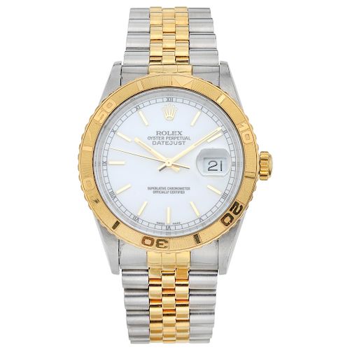 ROLEX OYSTER PERPETUAL DATEJUST REF. 16263, CA. 2000 wristwatch.