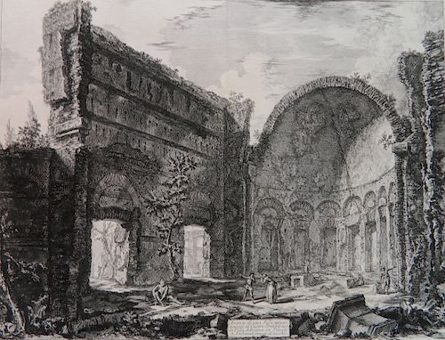 Giovanni Battista Piranesi etching