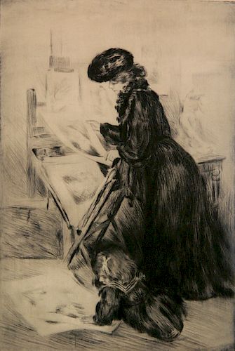 Manuel Robbe drypoint