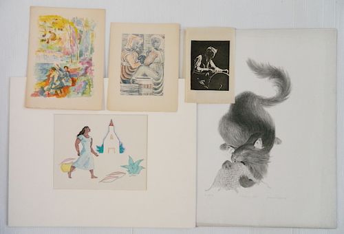 5 Works on paper