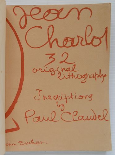 Jean Charlot 32 lithographs