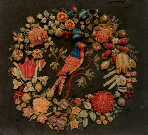 Embroidered textile