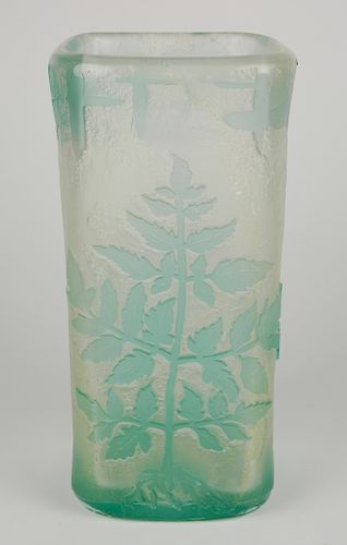 Jun Fujita art glass vase