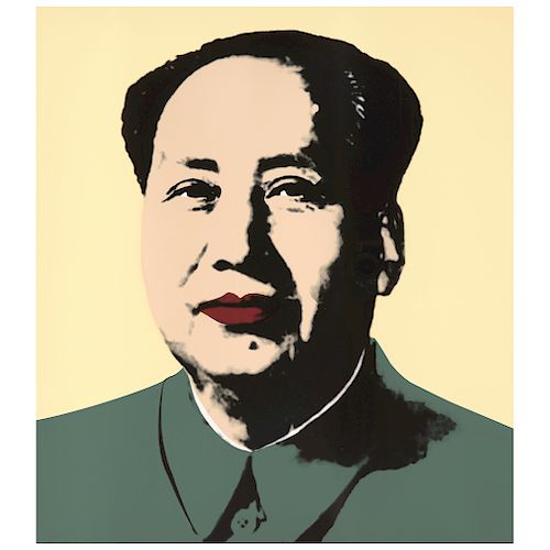 ANDY WARHOL, Mao-Yellow.