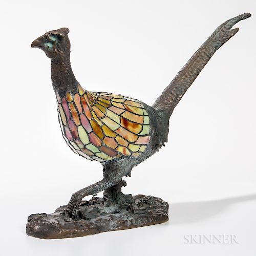 Schneider-style Pheasant Lamp