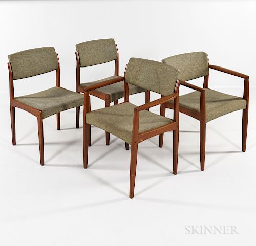 Four Bramin Danish Modern Side Chairs