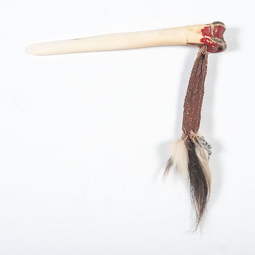 New Guinea Sepik River Cassowary Bone Dagger