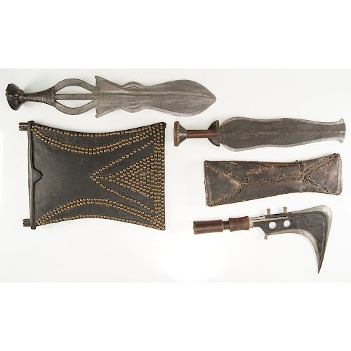 Lot of Congolese Edged Weapons