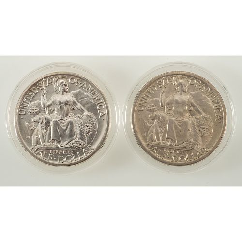United States California Pacific International Exposition Commemorative Half Dollars 1935-S, Lot of Two