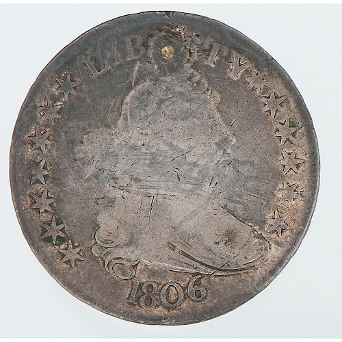 United States Draped Bust Half Dollar 1806
