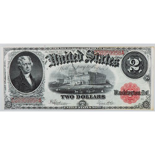 United States $2 Bill Series of 1917