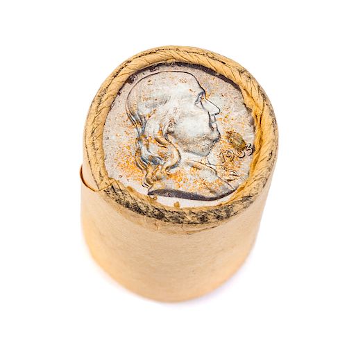 1963 Original Bank Wrapped Roll of 1963 Halves