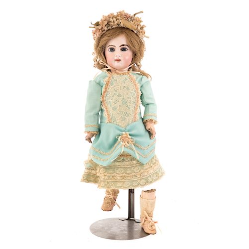 Jumeau EJ 7 bisque and composition doll