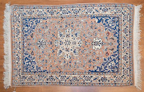 Persian Nain rug, approx. 2.6 x 3.9