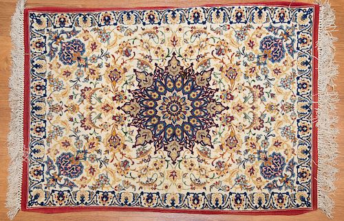 Persian Ispahan rug, approx. 2.1 x 2.8